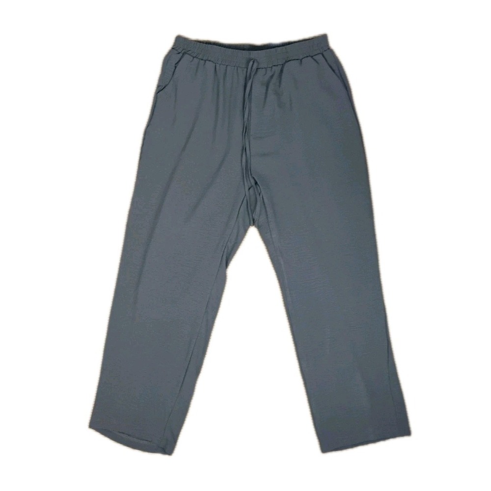 Emery Rose New Womens Gray Dress Pants Size XL With‎ Drawstring